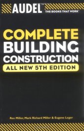 book Audel Complete Building Construction