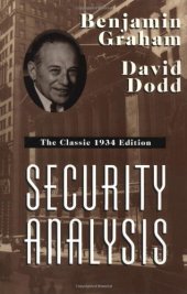 book Security Analysis