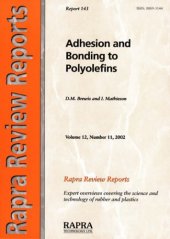 book Adhesion and Bonding to Polyolefins