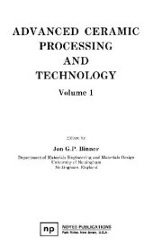 book Advanced Ceramic Processing and Technology