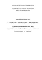 book Ультразвуковая толщинометрия и дефектоскопия