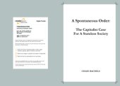 book A Spontaneous Order: The Capitalist Case For A Stateless Society
