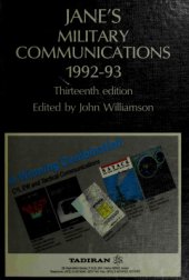 book Jane's Military Communications 1992-93