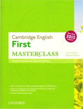 book Cambridge English: First Masterclass. Student's Book and Online Practice Pack