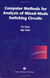 book Computer Methods for Analysis of Mixed-Mode Switching Circuits