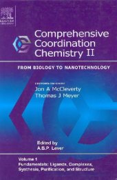 book Comprehensive Coordination Chemistry II, Volume 1: Fundamentals: Ligands, Complexes, Synthesis, Purification, and Structure