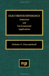 book ELECTROTECHNOLOGY Industrial and Environmental Applications
