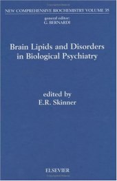 book Brain Lipids and Disorders in Biological Psychiatry