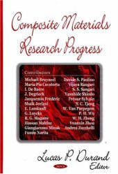 book Composite Materials Research Progress