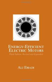 book ENERGY-EFFICIENT ELECTRIC MOTORS