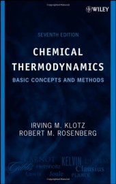 book Chemical Thermodynamics Basic Concepts and Methods