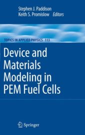 book Device and Materials Modeling in PEM Fuel Cells