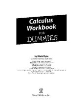 book Calculus for Dummies