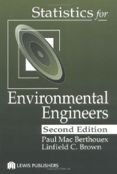 book Press-Statistics for Environmental Engineers