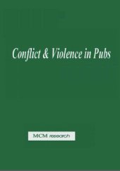 book Conflict and Violence in Pubs and Pubs Design Issues