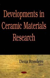 book Developments in Ceramic Materials Research 