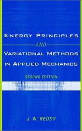 book Energy Principles and Variational Methods in Applied Mechanics 