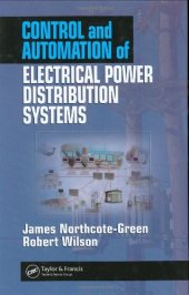 book Control and Automation of Electrical Power Distribution Systems 