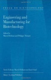 book Engineering and Manufacturing for Biotechnology