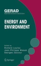 book Energy and Environment