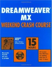 book Dreamweaver MX Weekend Crash Course 