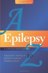 book Epilepsy A to Z: a concise encyclopedia