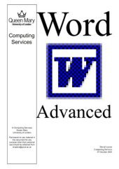 book Word Advanced