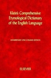 book A Comprehensive Etymological Dictionary. Полный этимологический словарь английского языка. Volume 1