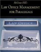 book McGraw-Hill's Law Office Management for Paralegals