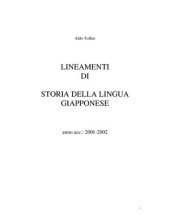 book Lineamenti di storia della lingua giapponese