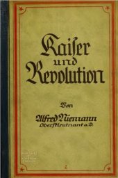 book Kaiser und Revolution