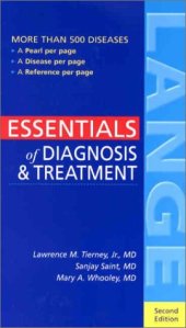 book essentials of diagnosis treatment