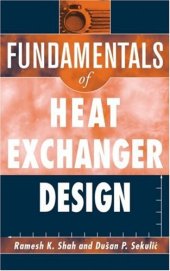 book Fundamentals of Heat Exchanger Design