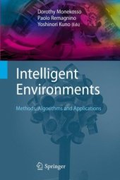 book Intelligent Environments: Methods, Algorithms and Applications