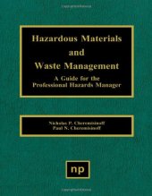 book Hazardous materials and waste management: a guide for the professional hazards manager