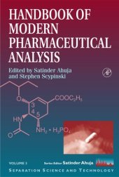 book Handbook of Modern Pharmaceutical Analysis