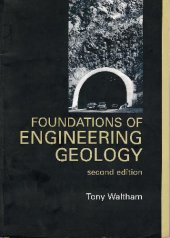 book Foundations of Engineering Geology