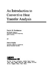 book introduction to convective heat transfer