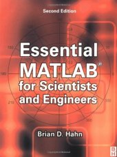 book Essential MATLAB for Scientists and Engineers