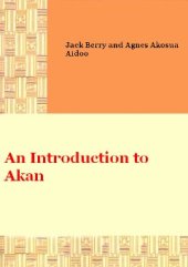 book An Introduction to Akan