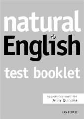 book Natural English Upper-Intermediate Test booklet