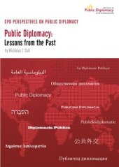 book Public Diplomacy: Lessons from the Past
