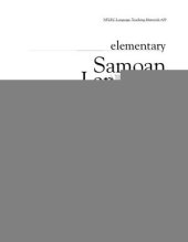 book Elementary Samoan language for health care providers