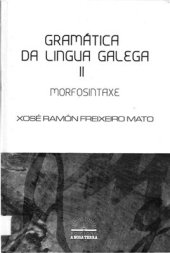 book Gramática da lingua galega. II. Morfosintaxe