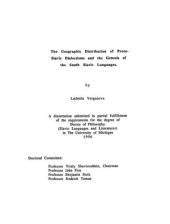 book Географическое распределение праславянских диалектизмов и происхождение южнославянских языков