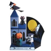 book Halloween night (paper craft)