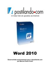 book Word 2010. Desenvolvida exclusivamente para o Apostilando.com