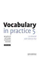 book Vocabulary in practice 5 Units 1 - 13 (incomplete)