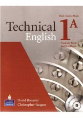 book Technical English Student's book and Work book. Flexi-Course Book 1A