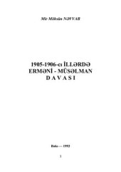 book 1905-1906-cı illərdə erməni-müsəlman davası